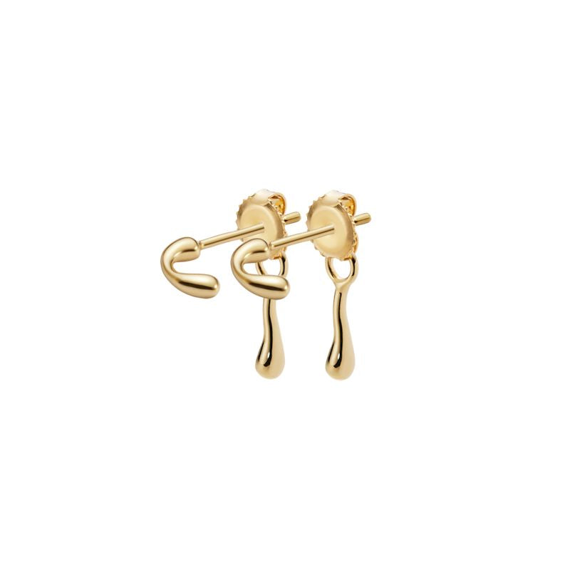 HAVFRUEN STUD PAIR IN GOLD EARRING MARIA BLACK 