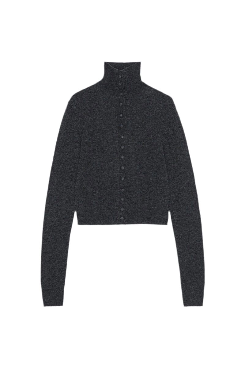 LIGHT KNIT CARDIGAN IN DARK GREY CARDIGAN REMAIN 