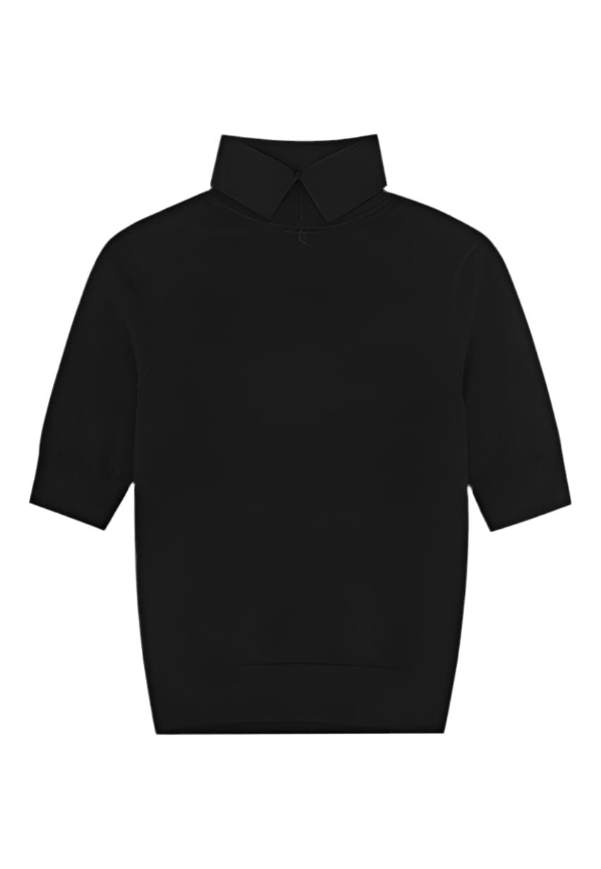 PERRY KNIT BLOUSE IN BLACK KNIT HERSKIND 