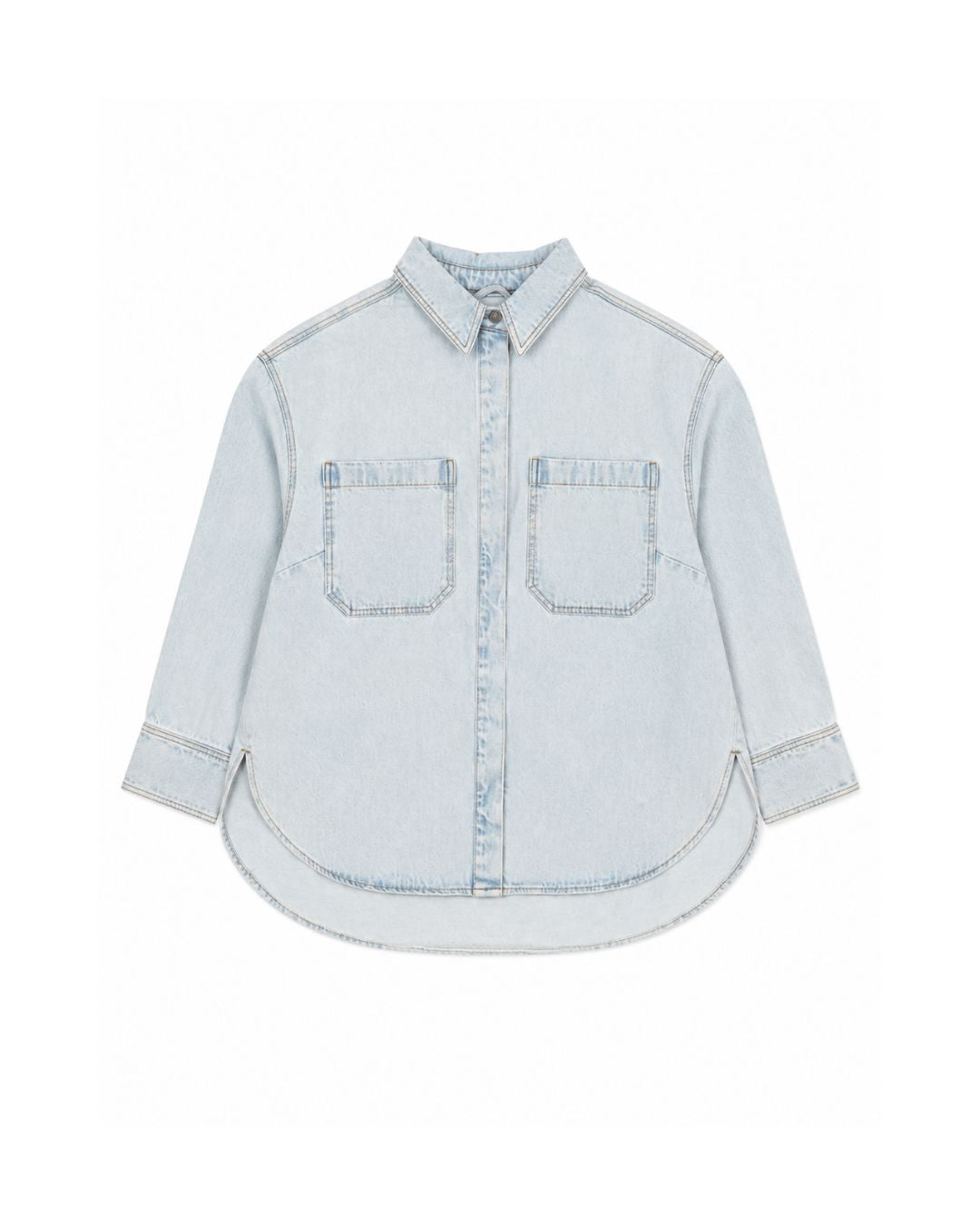 DACE OVERSIZED DENIM SHIRT SHIRT KURE 