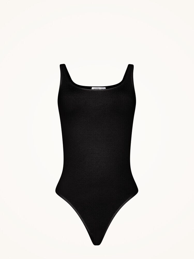 JAMAIKA BODY IN BLACK BODYSUIT WOLFORD 