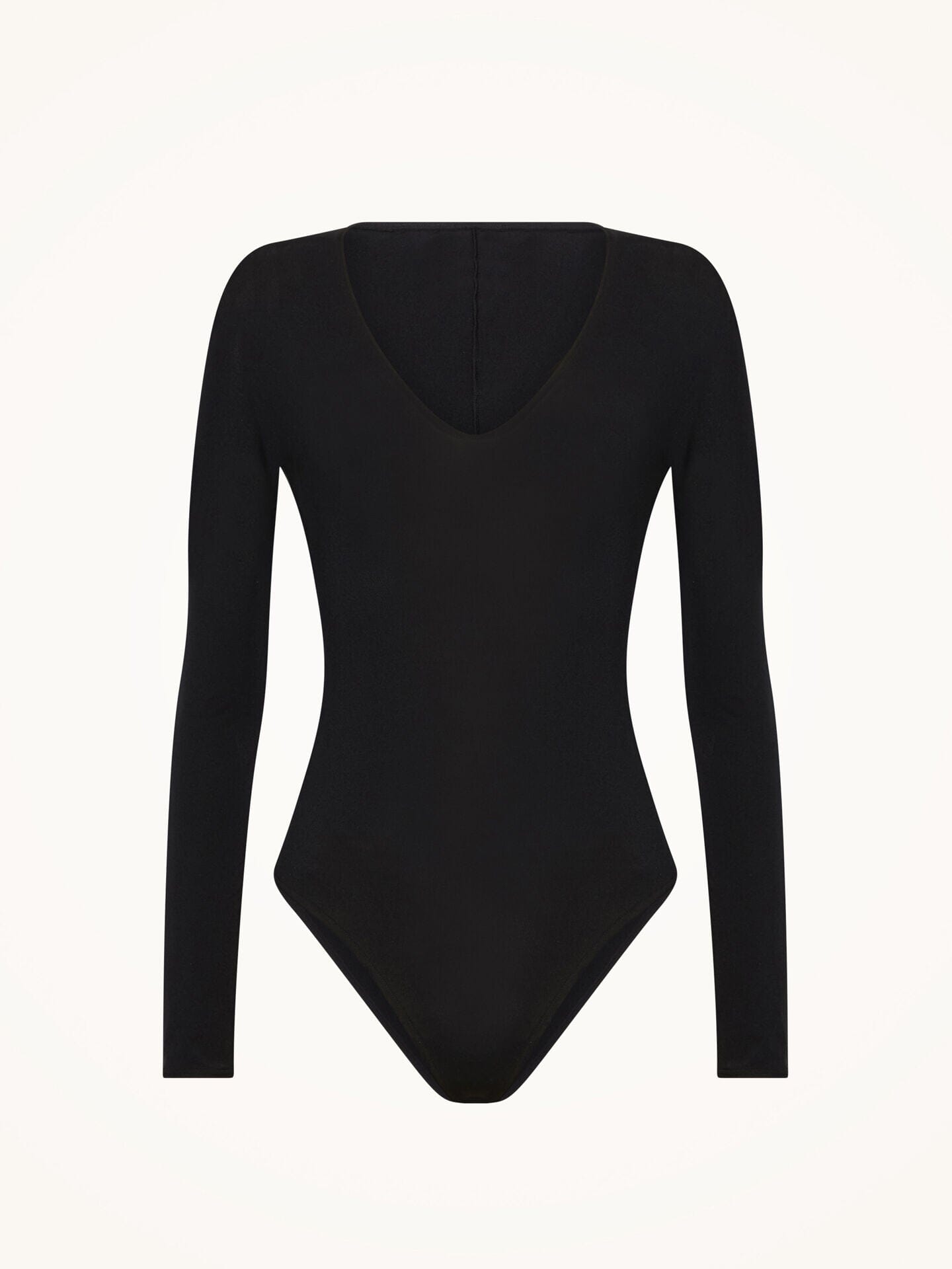 THE V NECK BODY SEMI-SHEER BODYSUIT BODYSUIT WOLFORD 