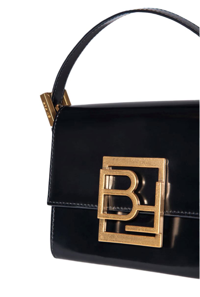 FRAN BOX SHAPE LEATHER BAG BAG BY FAR 