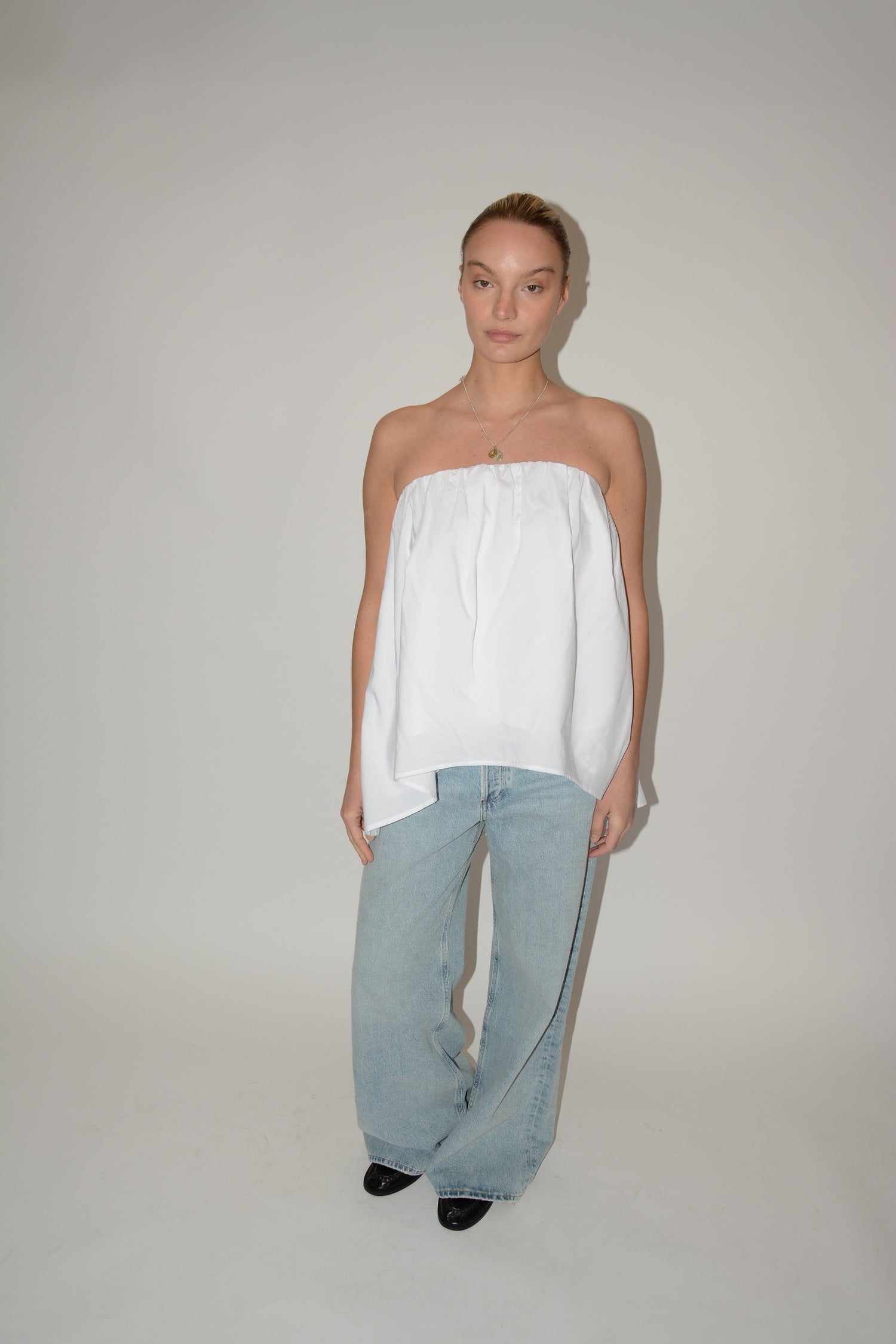 ONE&OTHER-NOLIE TOP-WHITE TOP ONE&OTHER 