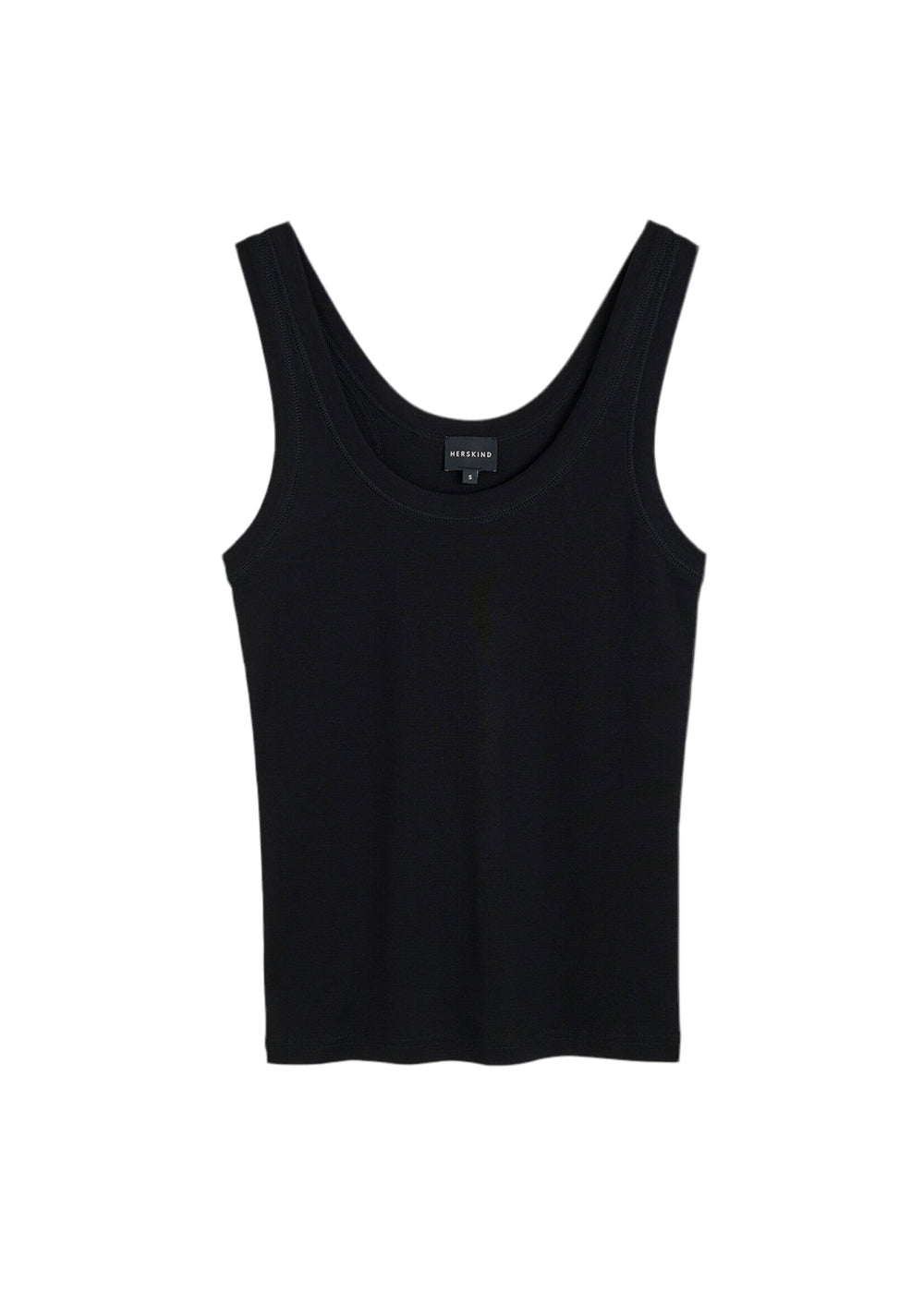 SANDRA TOP IN BLACK TOP HERSKIND 