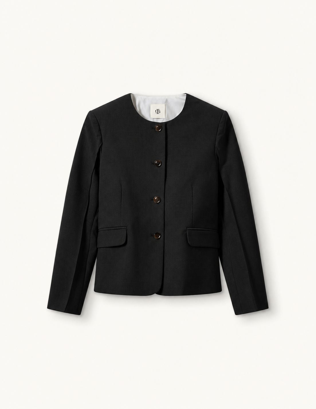 GRAND BACK BLAZER IN BLACK BLAZER THE GARMENT 