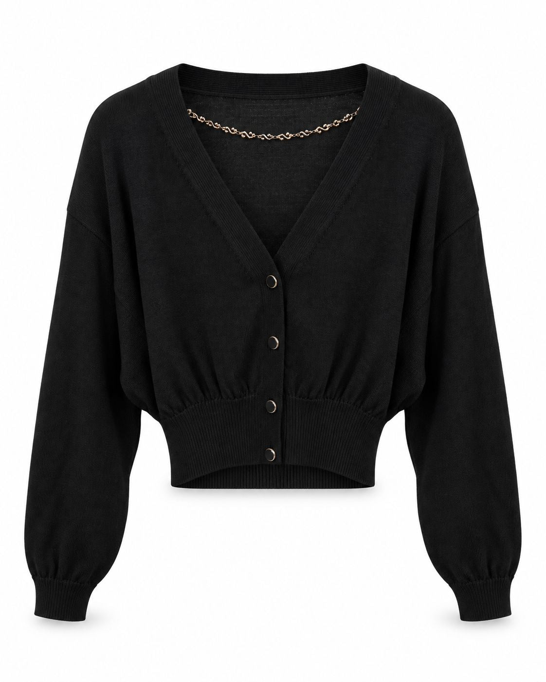DURANTE CARDIGAN IN BLACK CARDIGAN SPORTMAX 