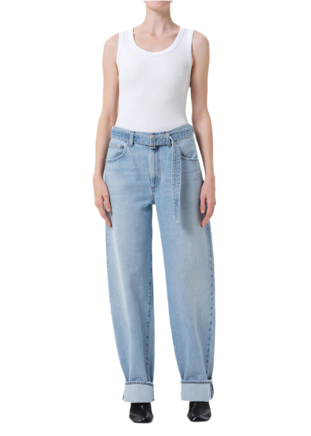 CUFFED TAPER JEAN IN DEW POINT JEANS AGOLDE 