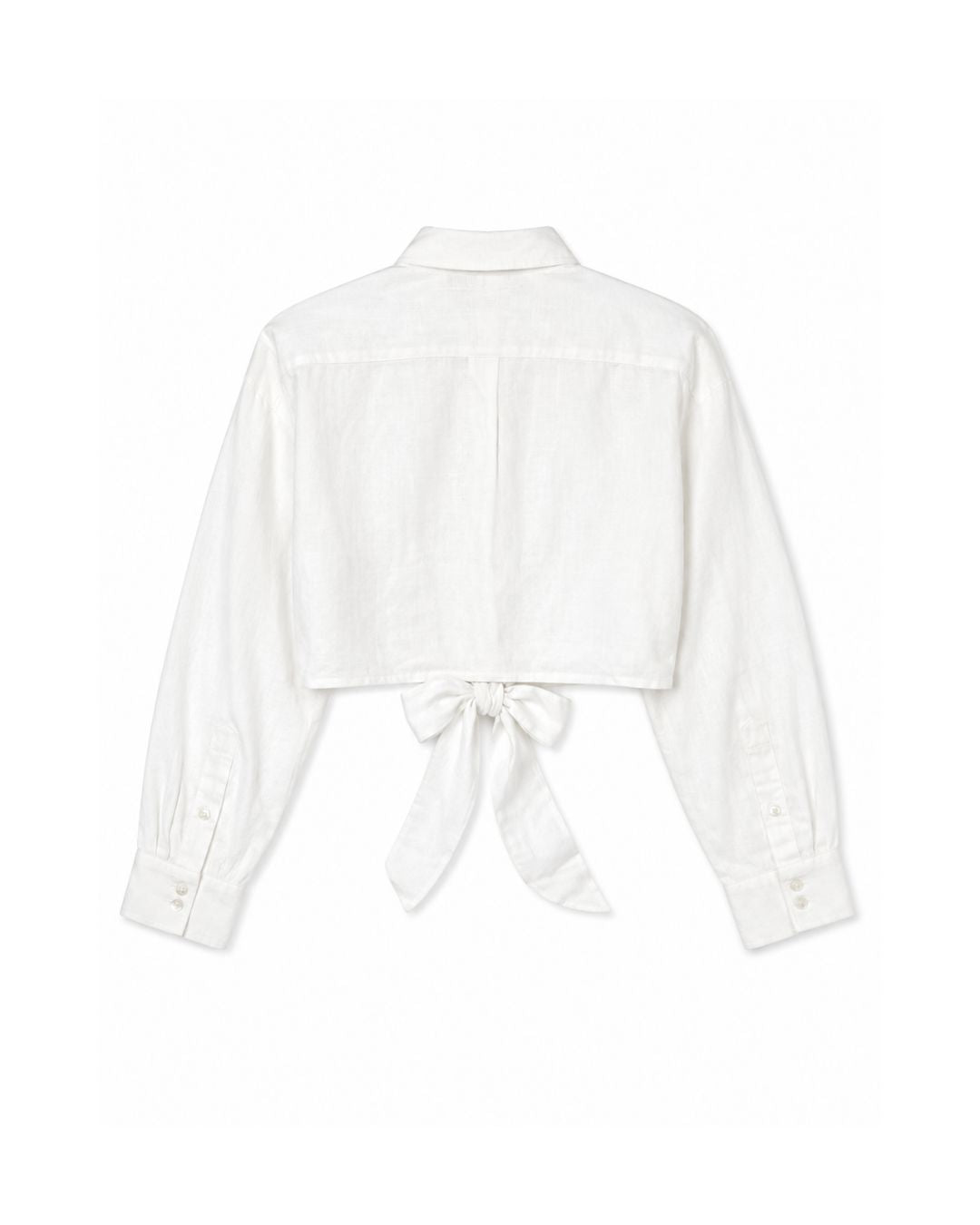 SOVO WRAP LINEN SHIRT SHIRT KURE 