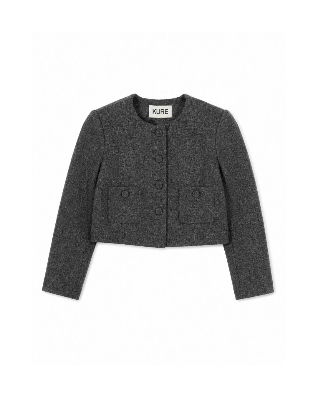 JULY JACKET IN GREY JACKET KURE 