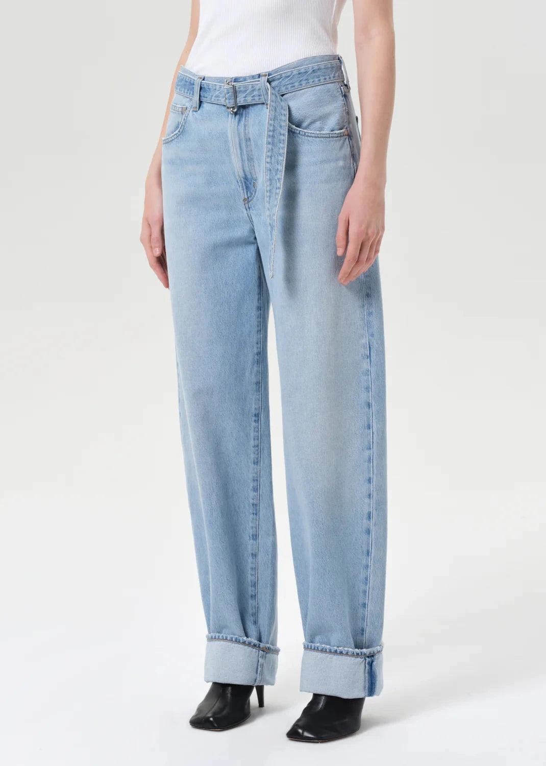 CUFFED TAPER JEAN IN DEW POINT JEANS AGOLDE 