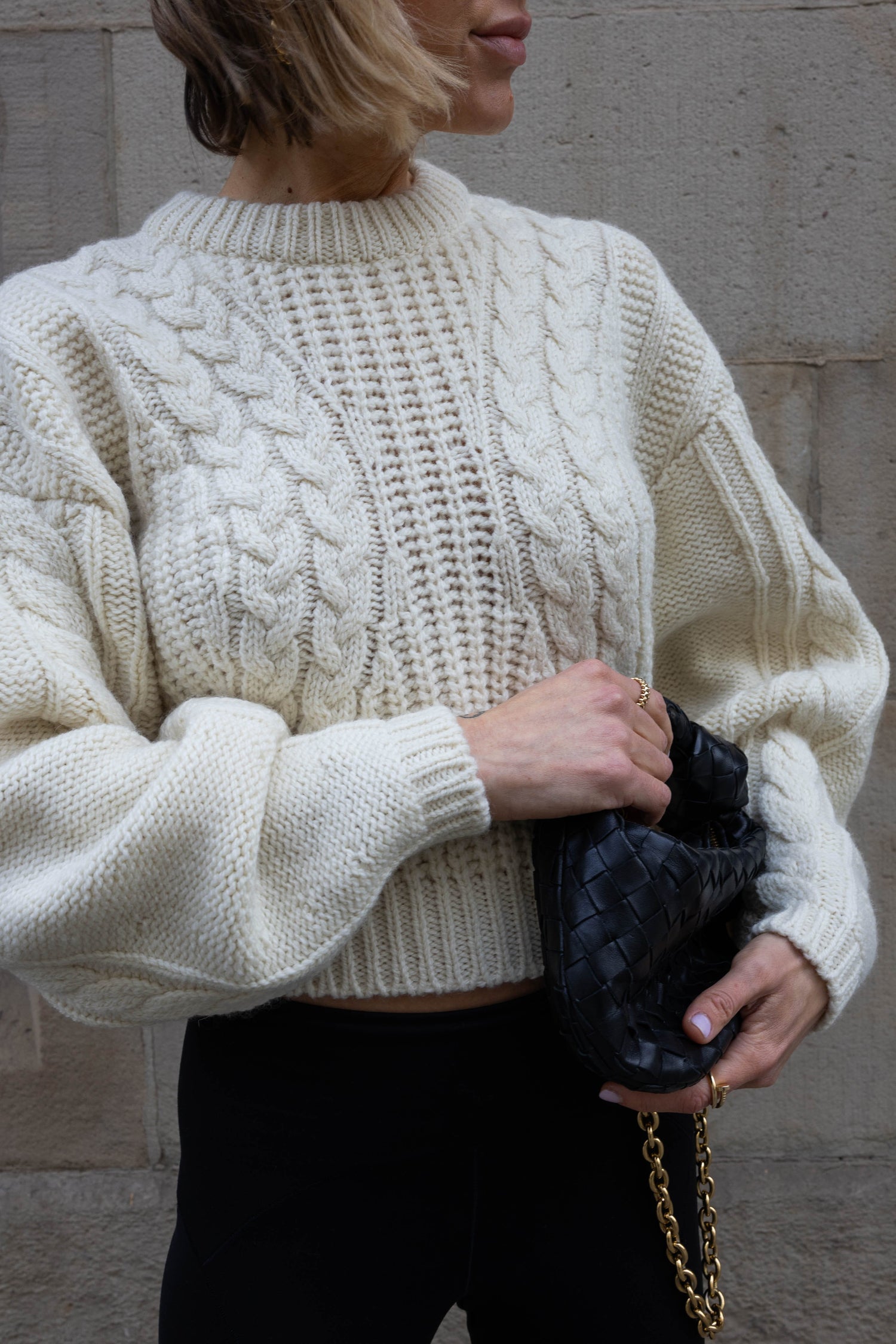 GYSELLA PULLOVER IN ECRU PULLOVER IRO 