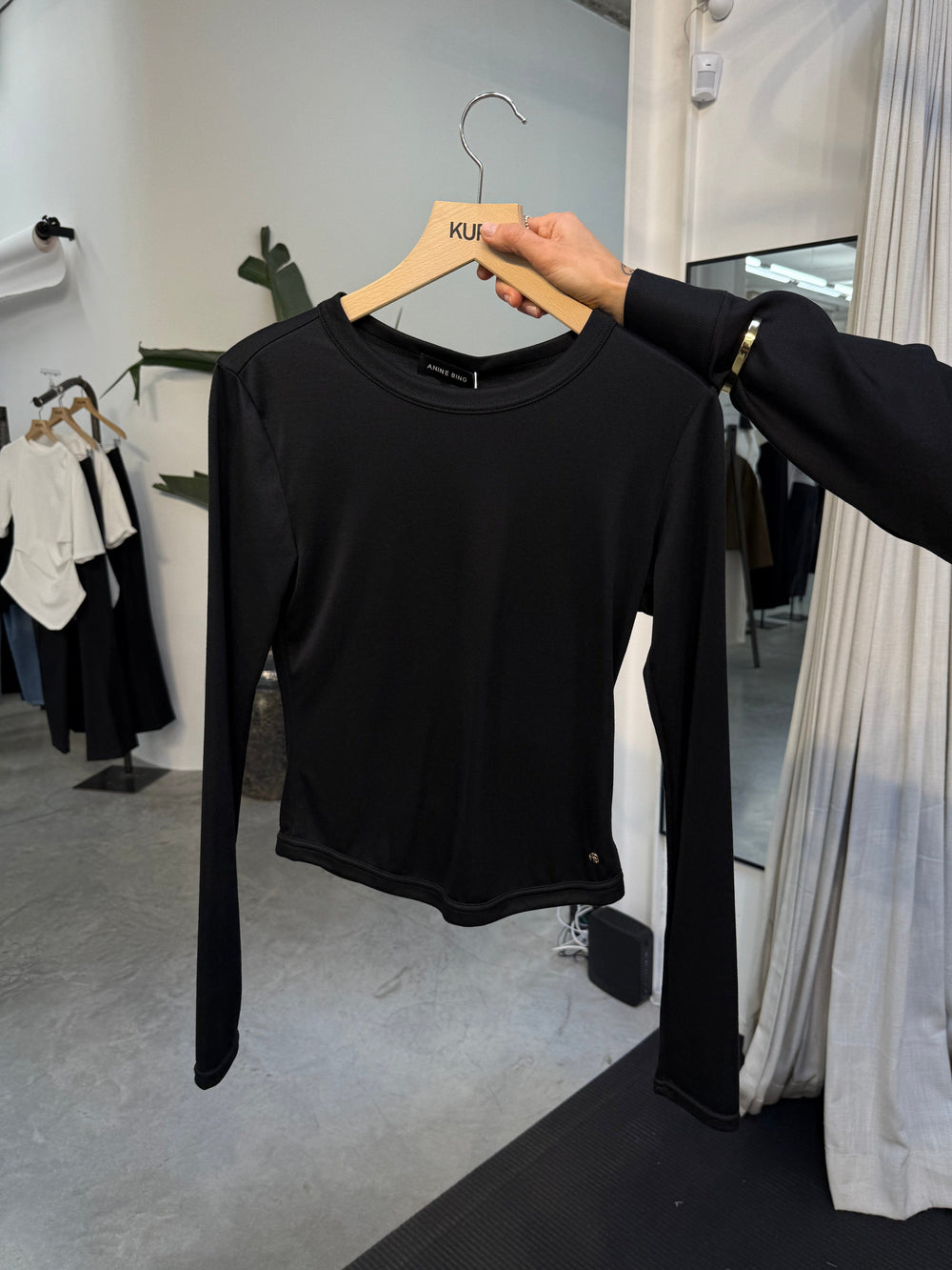 AB-JANE TOP-BLACK TOP ANINE BING 