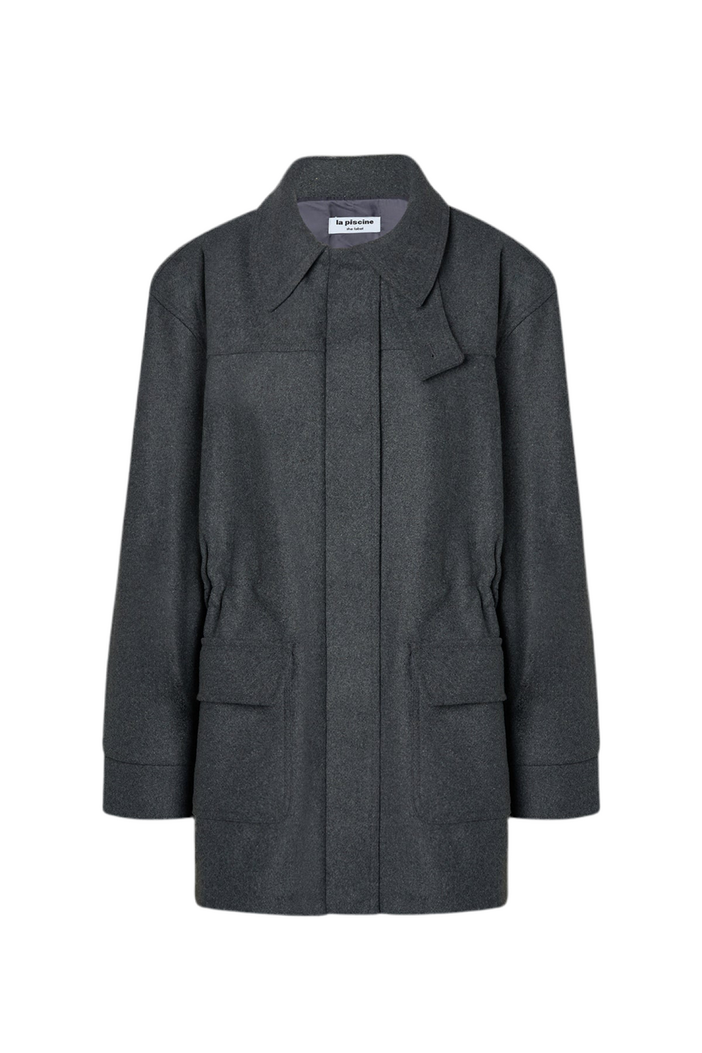 PARKA JACKET IN DARK GREY