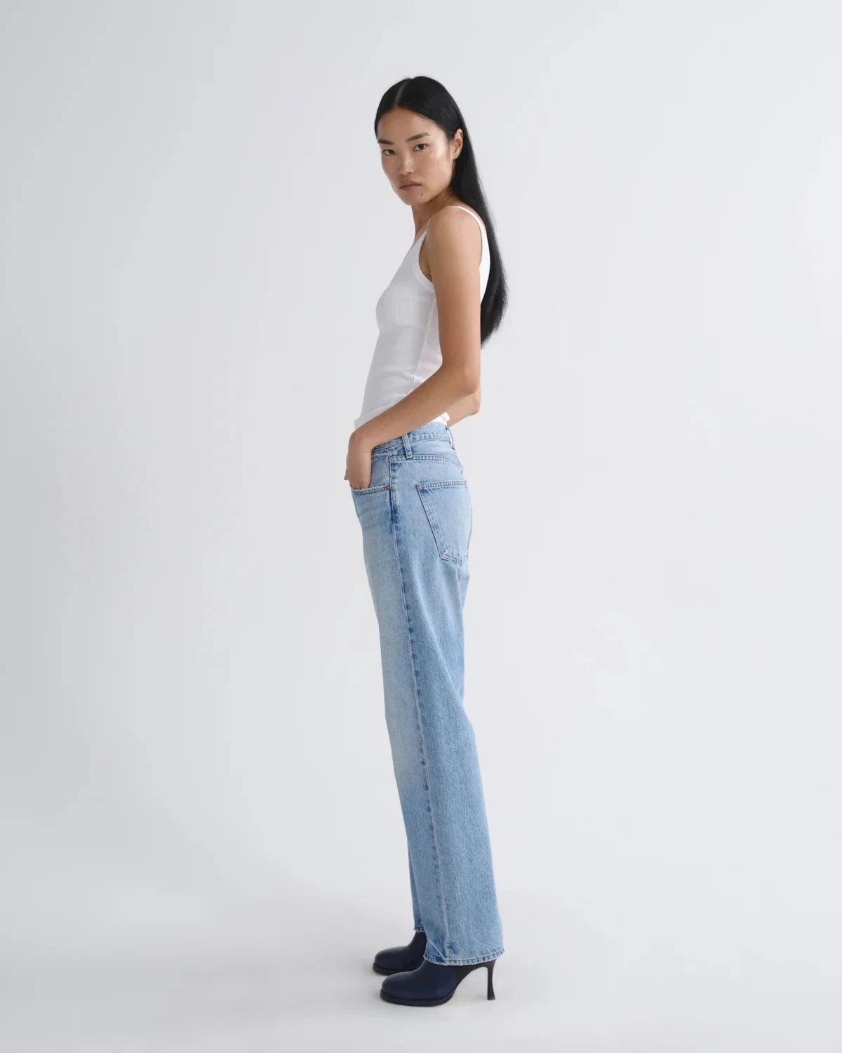 90’S JEAN WEIGHTLESS IN STREAM JEANS AGOLDE 