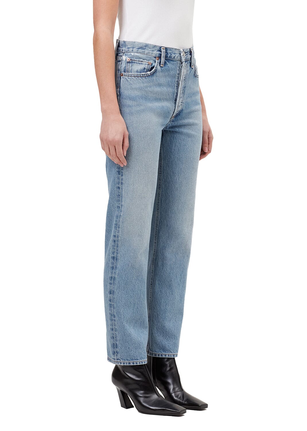 90’S PINCH WAIST JEAN IN STAGE JEANS AGOLDE 