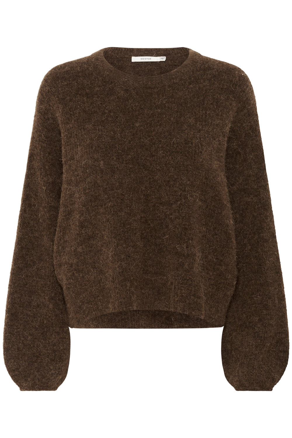 DEBBIE PULLOVER NOOS IN CHESTNUT MELANGE PULLOVER GESTUZ 