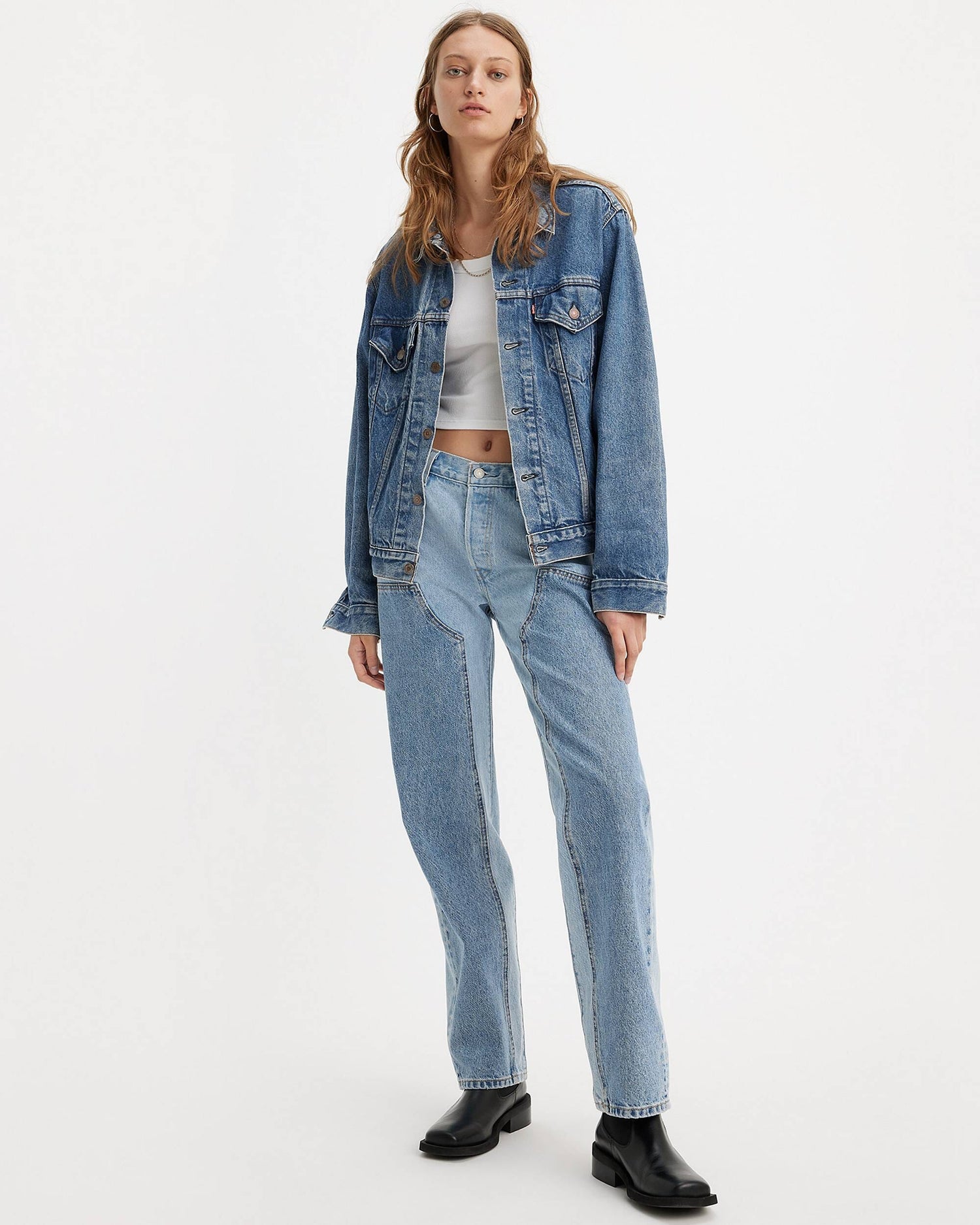 LEVIS 501 90S in CHAPS DONE AND DUSTED JEANS LEVIS 