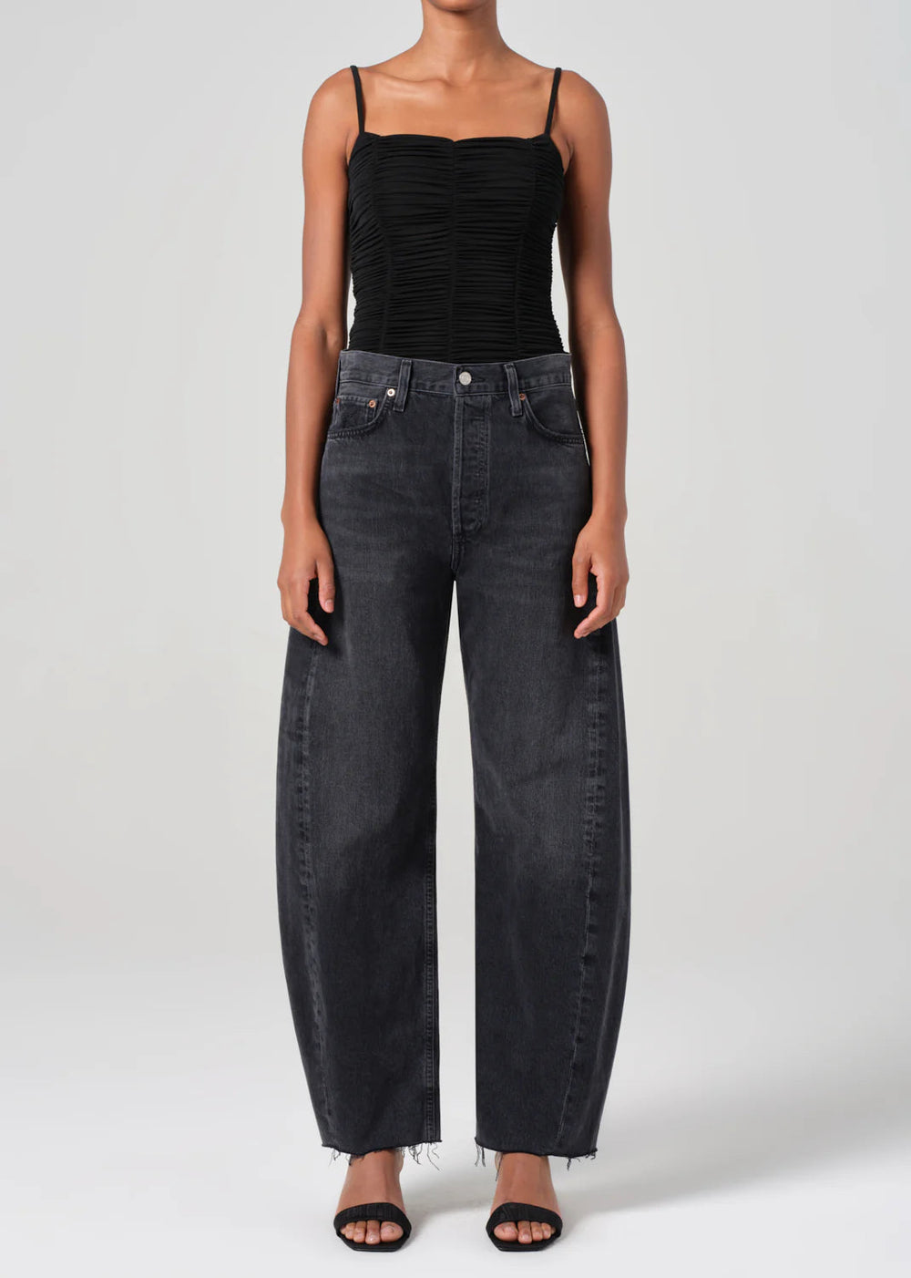 LUNA PIECED TAPERED JEANS JEANS AGOLDE 