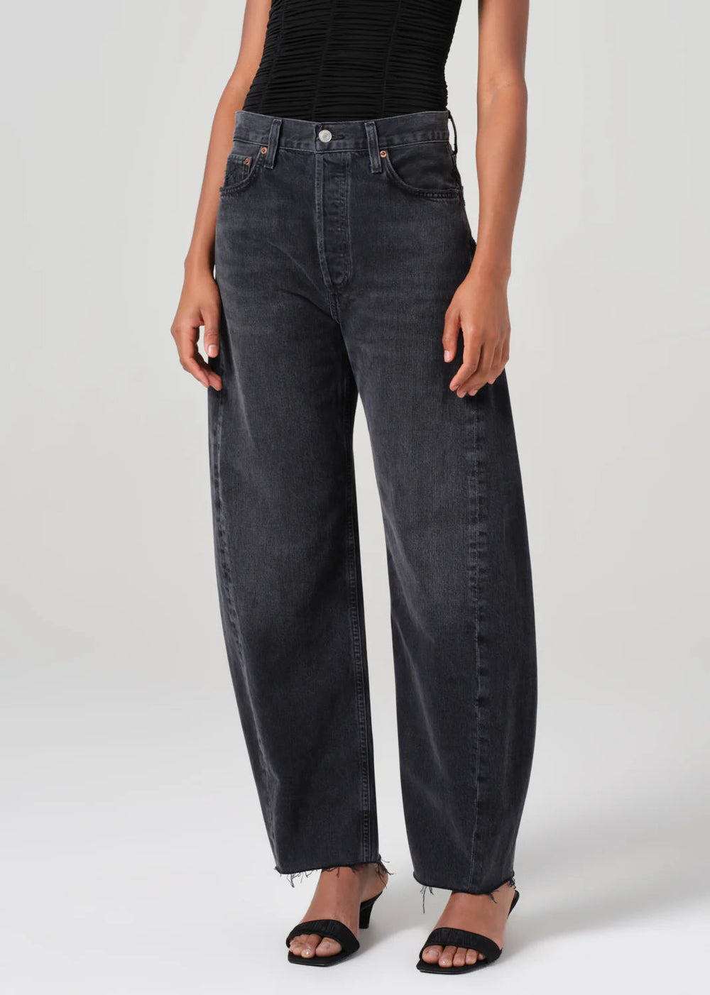 LUNA PIECED TAPERED JEANS JEANS AGOLDE 