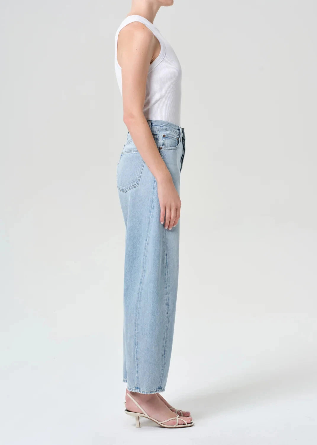 LUNA HIGH RISE TAPER IN ADDITION JEANS AGOLDE 