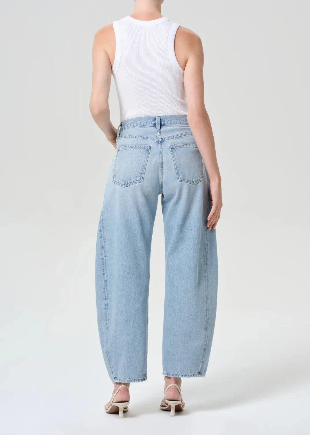 LUNA HIGH RISE TAPER IN ADDITION JEANS AGOLDE 