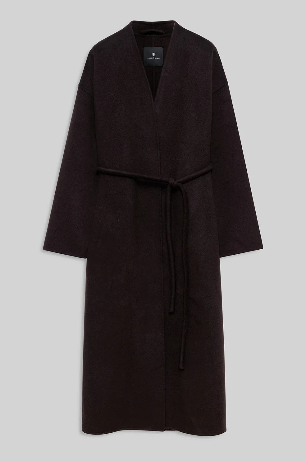 HUNTER COAT IN DEEP BROWN JACKET ANINE BING 