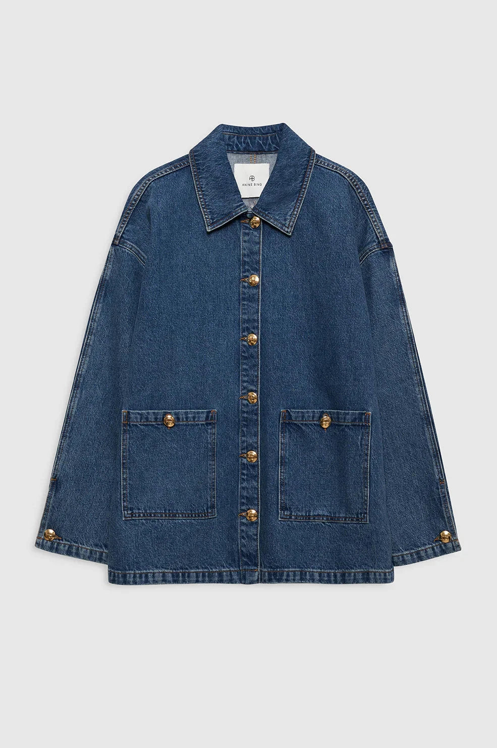LUCA JACKET IN CLEAN INDIGO JACKET ANINE BING 