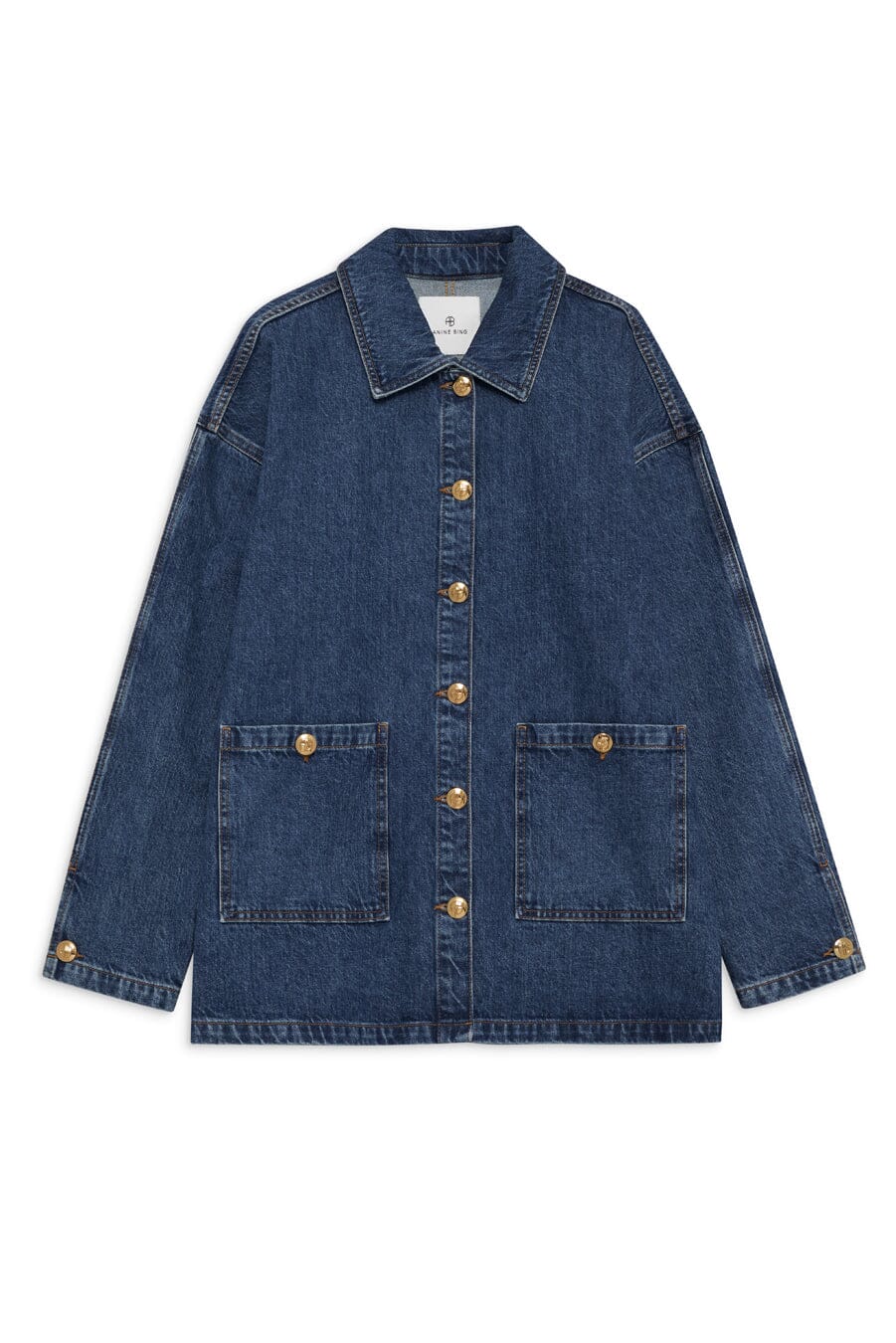 LUCA JACKET IN CLEAN INDIGO JACKET ANINE BING 