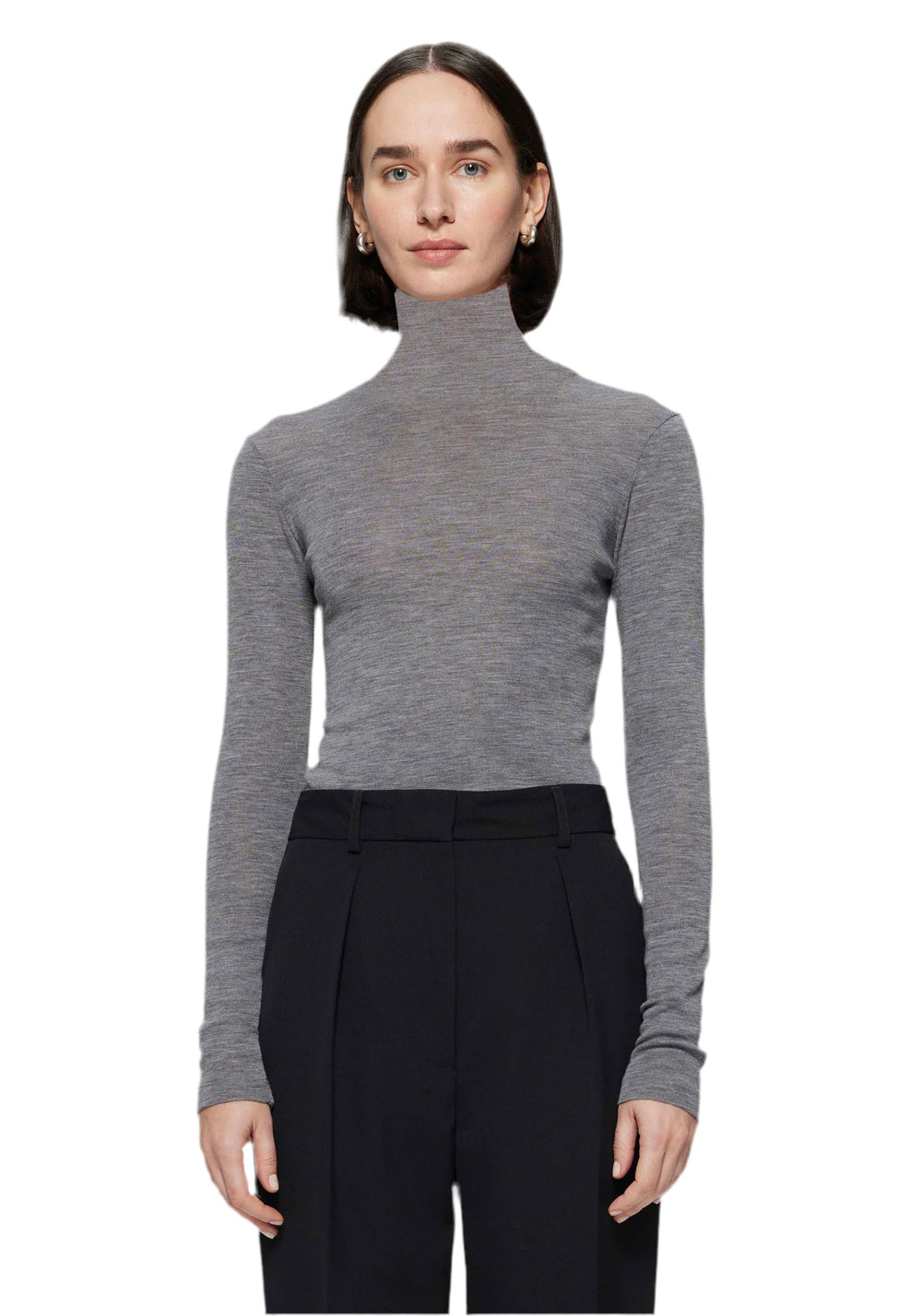 FINE MERINO TURTLENECK SWEATER KNIT ROHE 
