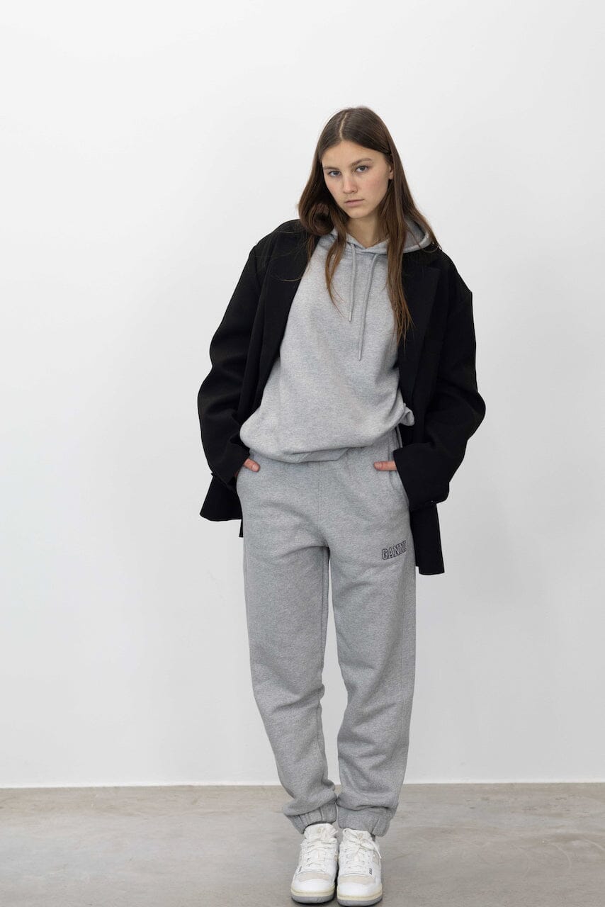 GANNI JOGGING PANTS IN GREY Pants GANNI 