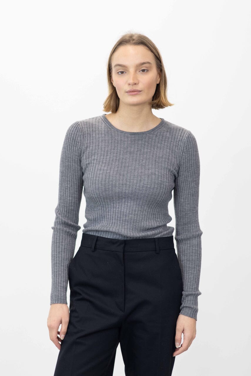 CAMB ROUND NECK SWEATER KNIT BIRGITTE HERSKIND 