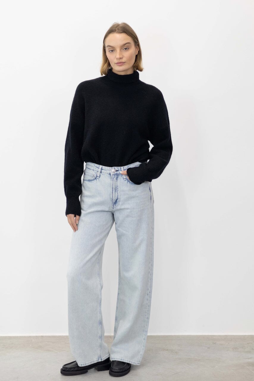 LOGAN WIDE LEG JEANS IN ICEFALL JEANS RAG & BONE 