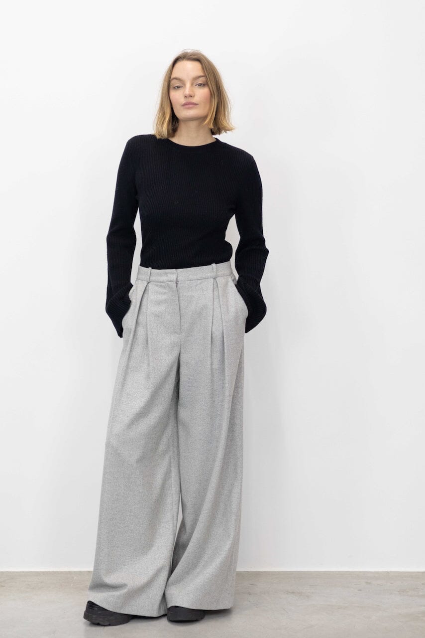 TRENTO WIDE PLEATED PANTS PANTS THE GARMENT 