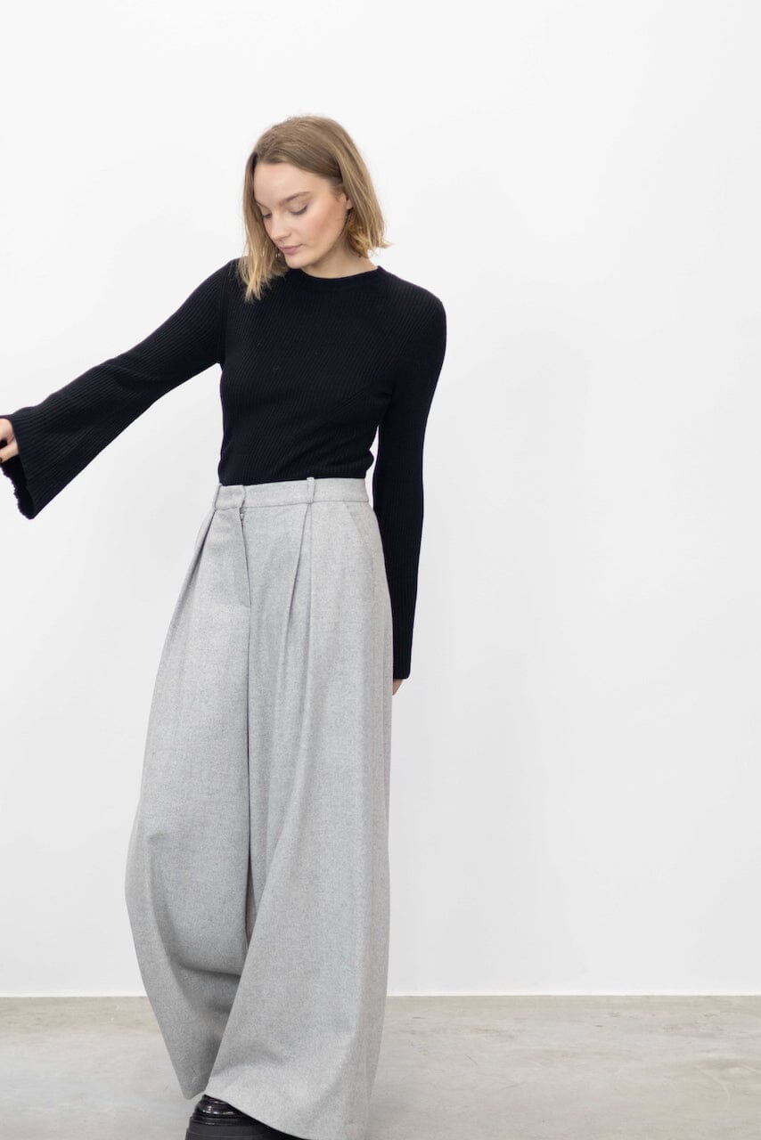 TRENTO WIDE PLEATED PANTS PANTS THE GARMENT 