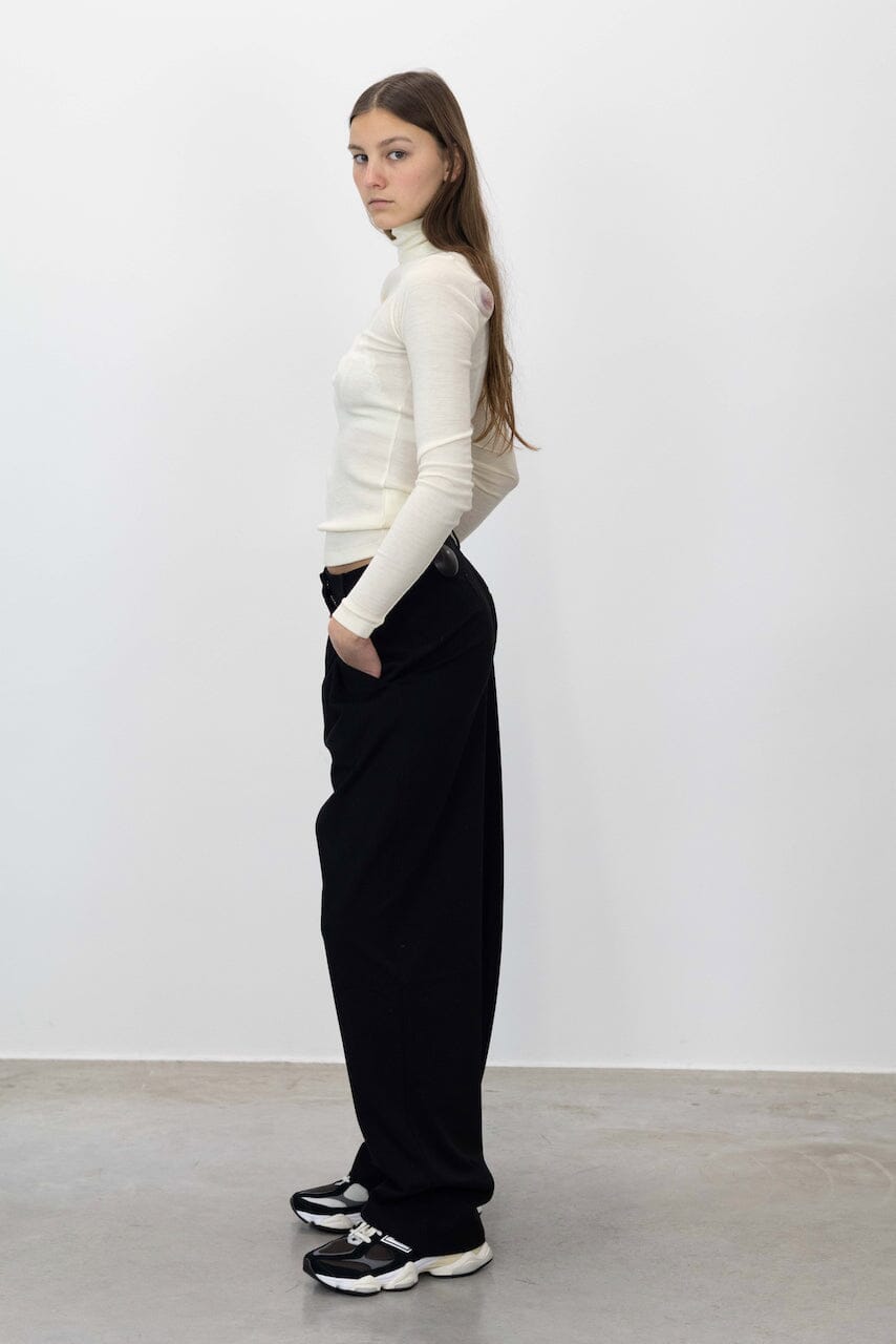 ELEANOR PANTS IN STRETCH SUITING PANTS PROENZA SHOULER 
