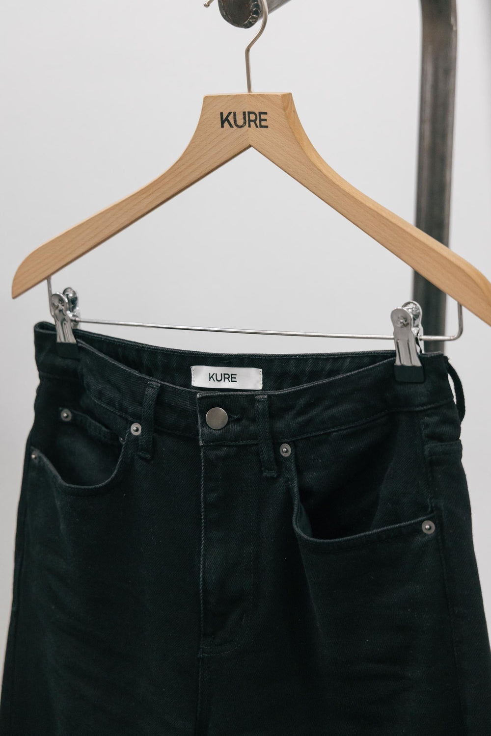 HANNAH 90S JEANS BLACK JEANS KURE 