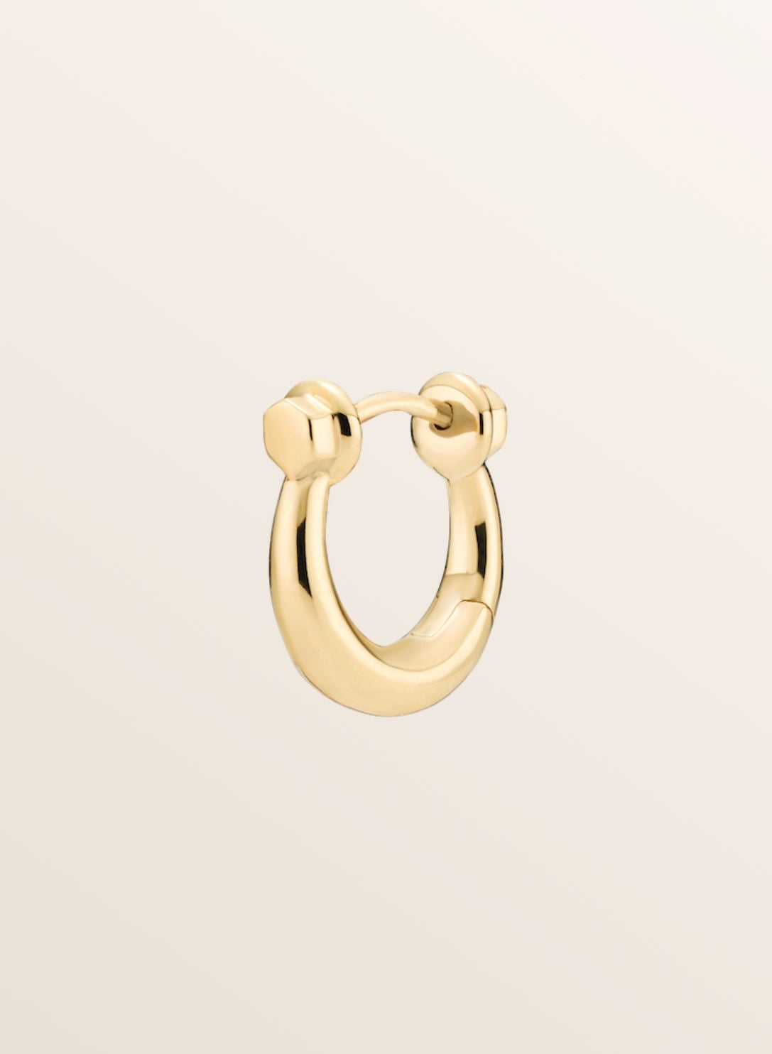 MALIK 8 HUGGIE IN GOLD EARRING MARIA BLACK 