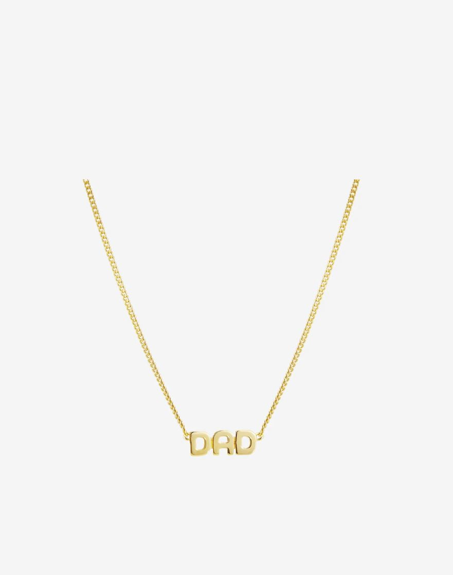 DAD NECKLACE 55 IN GOLD NECKLACE MARIA BLACK 