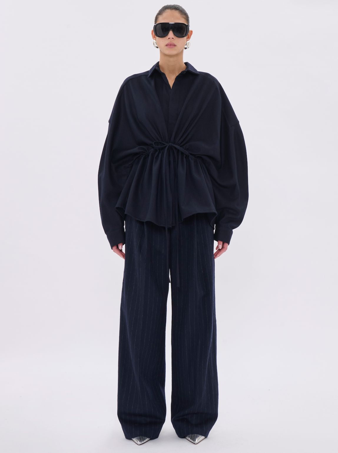 DALIDA FLANELLE-WOOL SHIRT SHIRT THE LATEST 