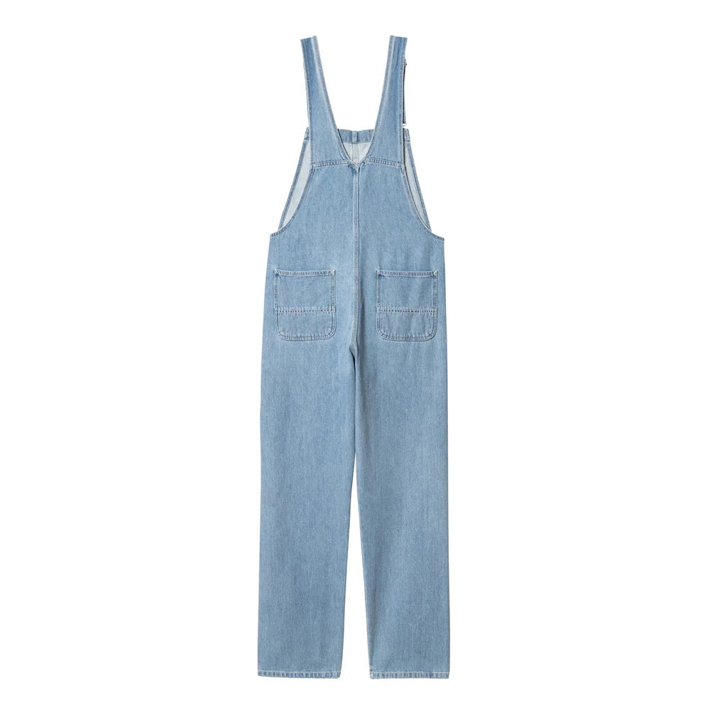 BIB OVERALL IN BLUE STONE WASHED OVERALL CARHARTT 