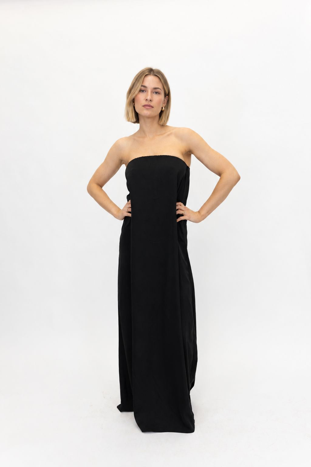 DION STRAPLESS MAXI DRESS DRESS KURE 