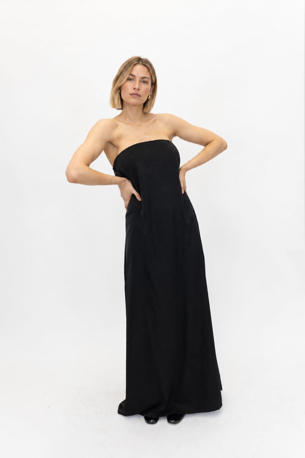 DION STRAPLESS MAXI DRESS DRESS KURE 