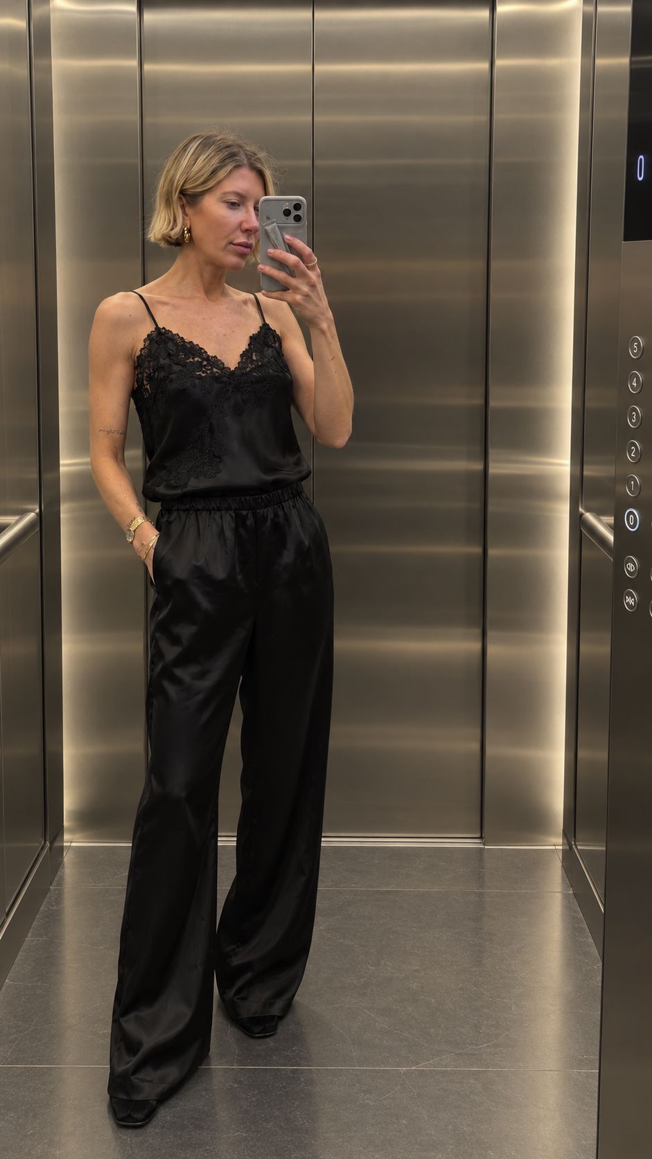 CABELLO WIDE LEG PANTS IN BLACK PANTS BY MALENE BIRGER 