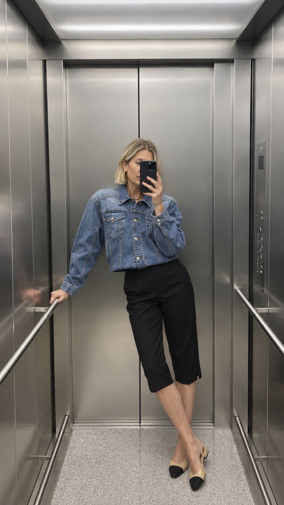 RENEE DENIM JACKET JACKET HAIKURE 