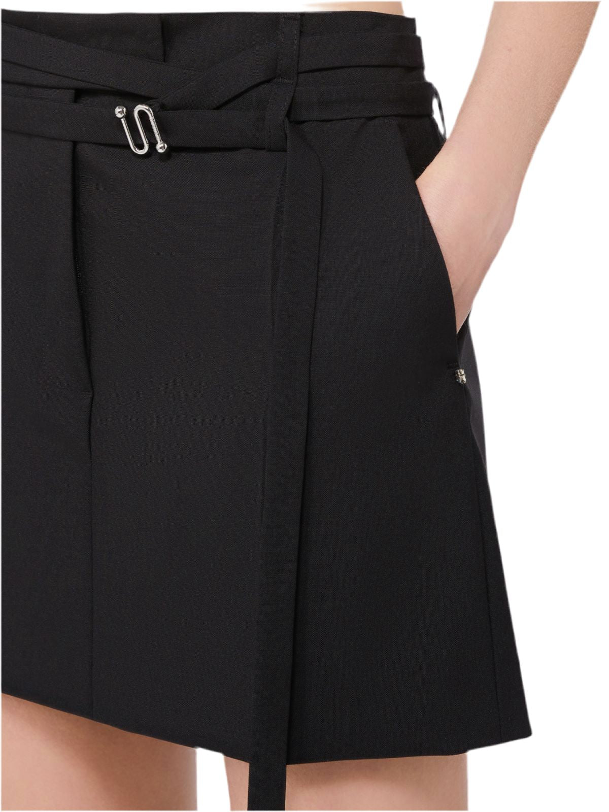 MAXMARA-FIFY SKIRT-BLACK SKIRT MAXMARA 