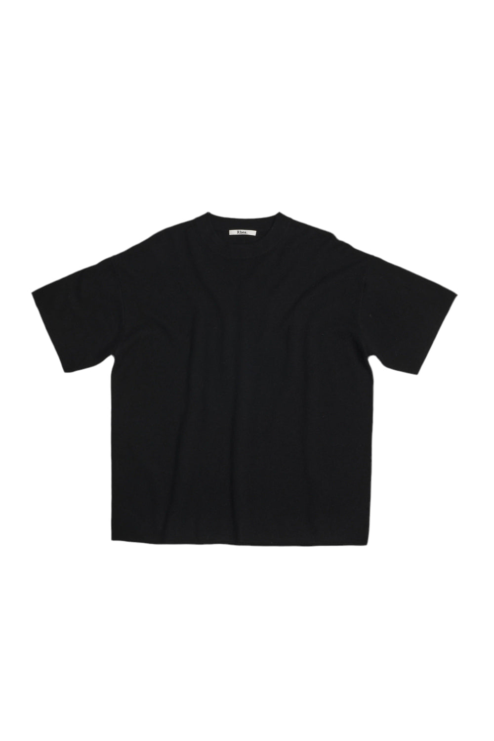 CASHMERE AND WOOL KNITTED TSHIRT T-SHIRT RHEA 