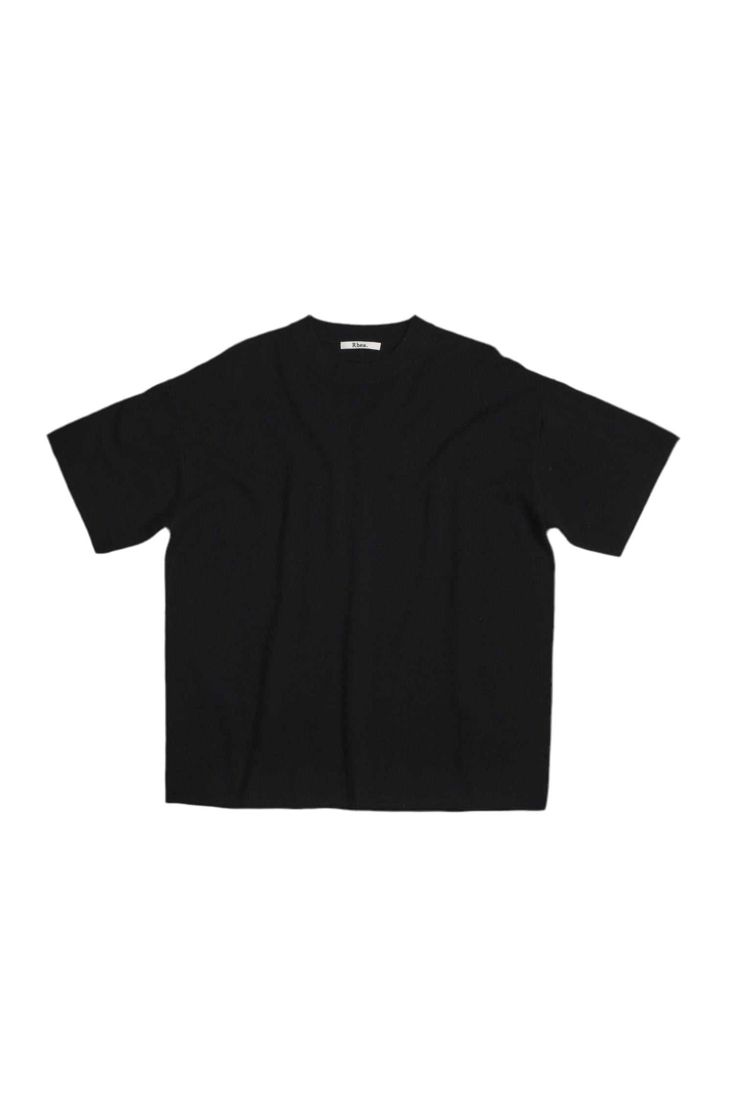CASHMERE AND WOOL KNITTED TSHIRT T-SHIRT RHEA 