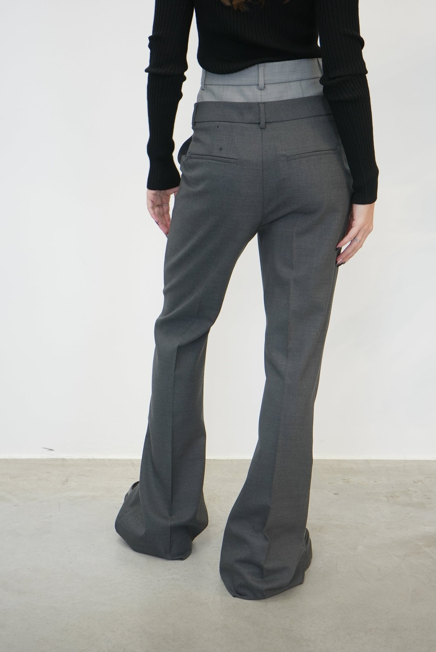 LINCE PANT IN GREY PANTS MAXMARA 