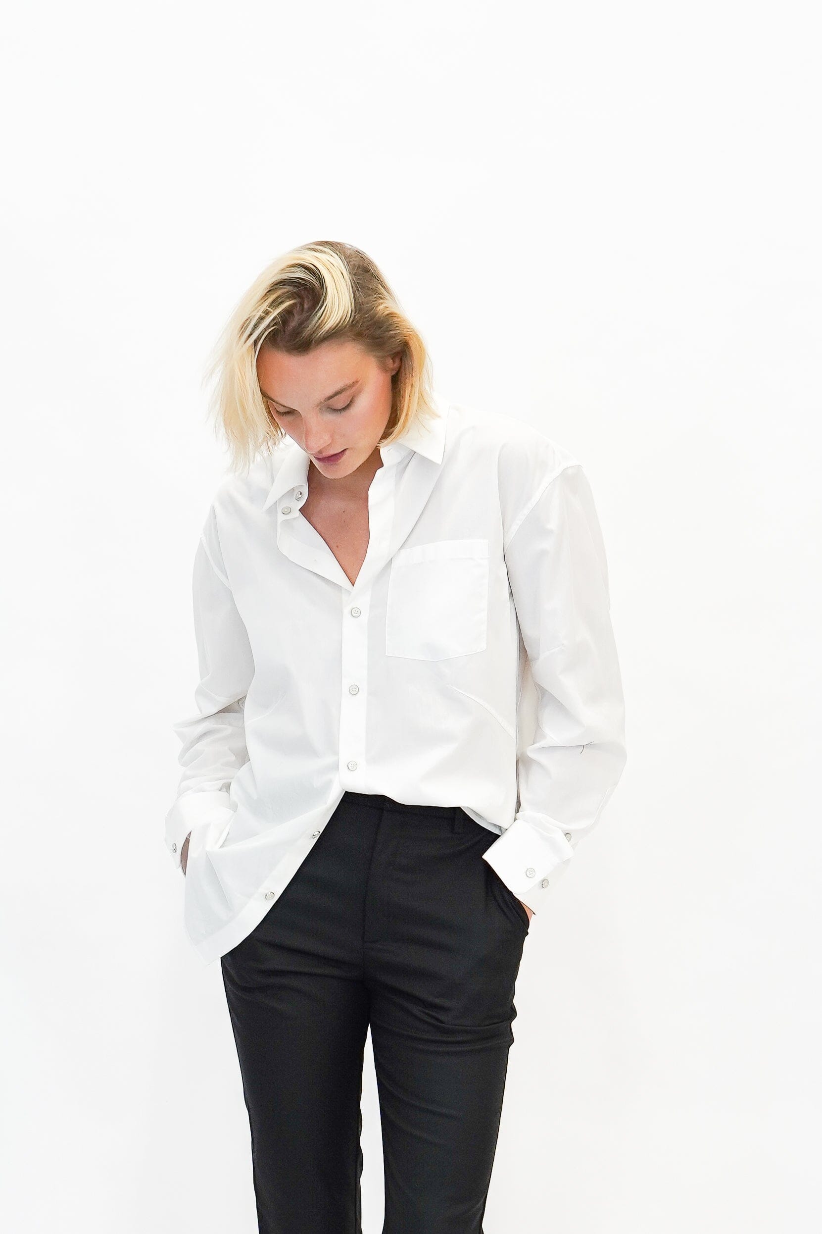 APEX OV SHIRT SOFT POPLIN SHIRT HELMUT LANG 